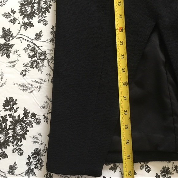 NICHOLAS Black Textured Crepe Blazer Dress - Picture 9 of 13